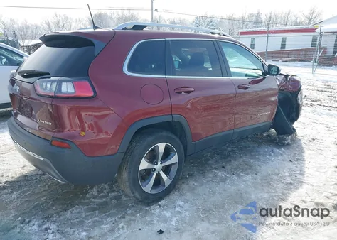 2019 Jeep Cherokee Limited 4X4 z USA, uszkodzony, nr VIN 1C4PJMDX0KD256662